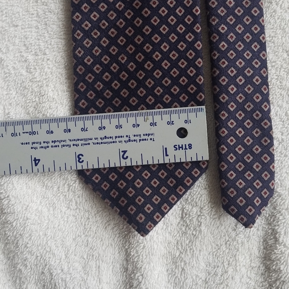Wembley Dark Blue 100% Polyester Necktie / Suit Tie - Picture 13 of 13